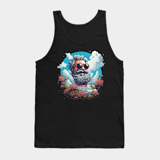 Funny Bearded Grandpa Tank Top